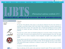 Tablet Screenshot of ijbts-journal.com